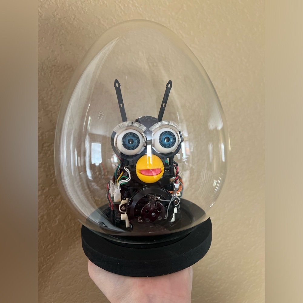 Furby Stripped Art Decor